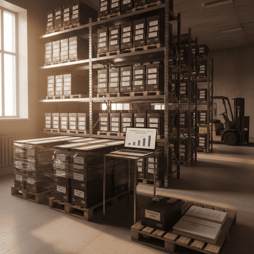 склад с коробками ЭРА-ГЛОНАСС